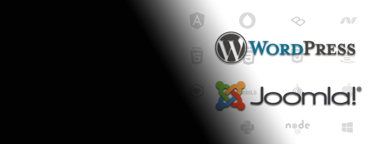 CMS WordPress und Joomla! Webmaster